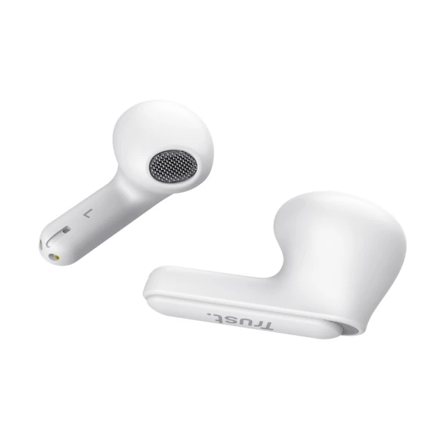 Навушники бездротові Trust Yavi Bluetooth TWS White (25173)