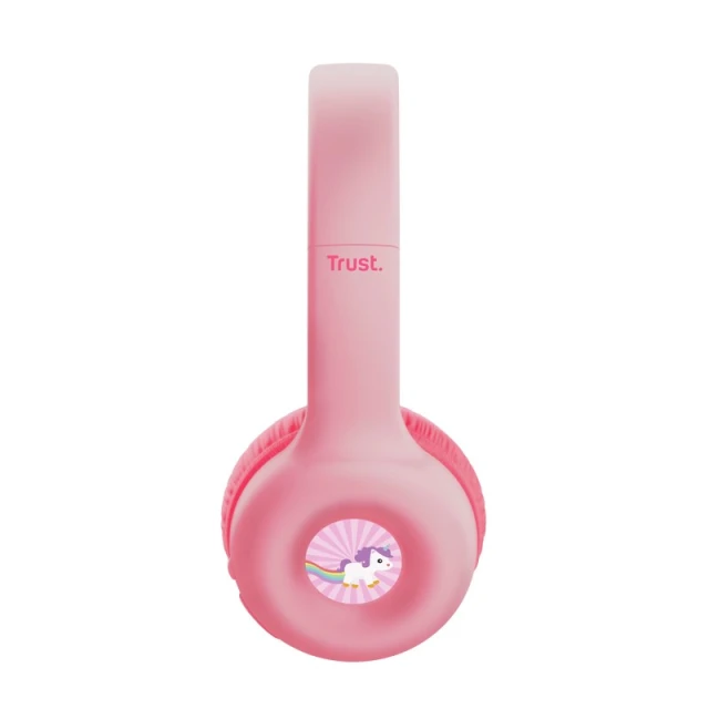 Навушники Trust Nouna Wireless Kids бездротові Pink (8713439252743)
