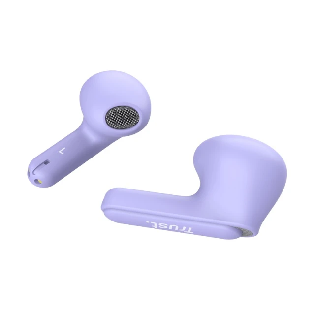 Навушники TWS бездротові Trust Yavi Bluetooth ENC Purple (25299)