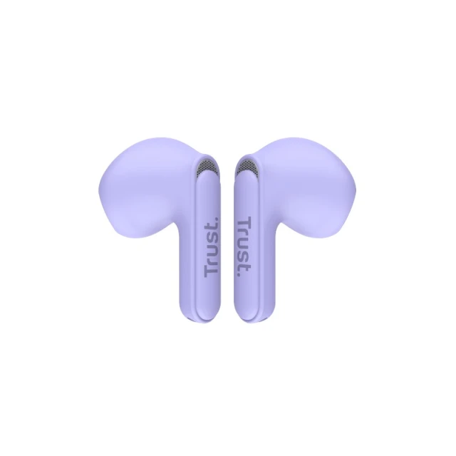 Навушники TWS бездротові Trust Yavi Bluetooth ENC Purple (25299)
