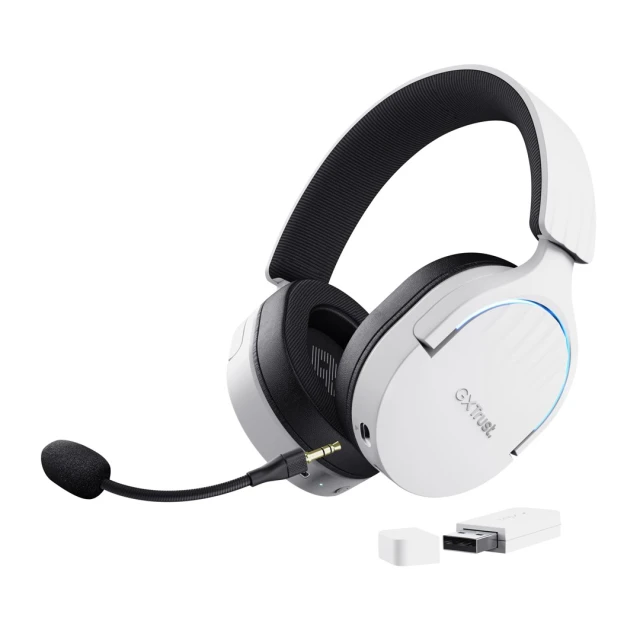 Навушники Trust GXT 491W Fayzo бездротові ігрові White (8713439253047)