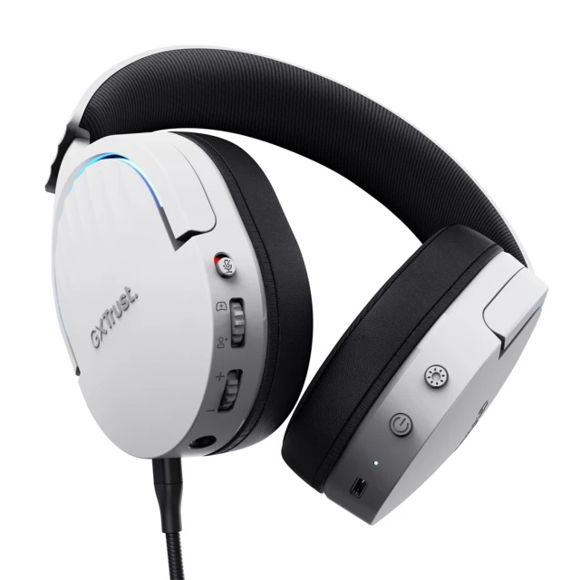 Навушники Trust GXT 491W Fayzo бездротові ігрові White (8713439253047)