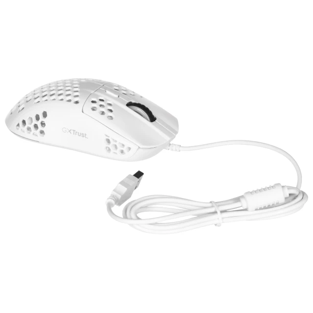 Миша Trust GXT 928W Helox бездротова ігрова White (8713439253894)