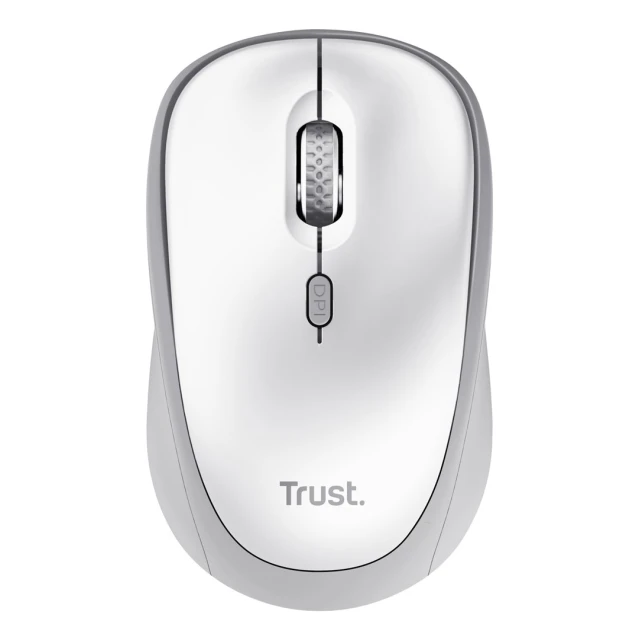 Комплект клавіатура + миша Trust ODY II бездротовий US розкладка White (8713439254655)
