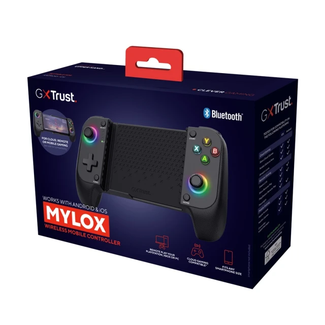 Геймпад Trust GXT 735 Mylox беспроводной мобильный (8713439254853)