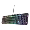 Клавиатура Trust GXT 871 Zora беспроводная игровая US раскладка (8713439255102)