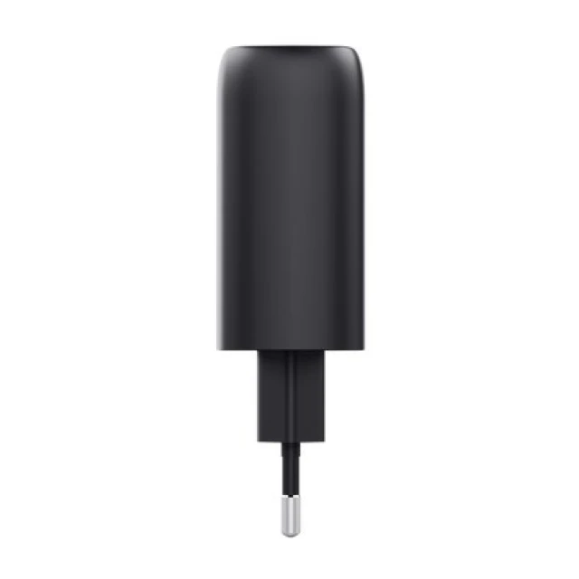 Мережевий зарядний пристрій Trust Maxo GaN 65 Вт 2x USB-C Black (8713439255256)