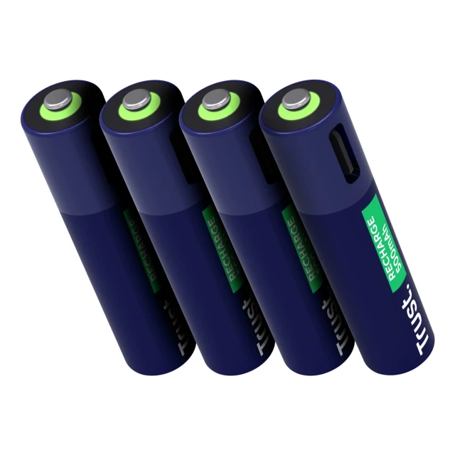 Акумуляторна батарейка Trust USB-C AAA 4 шт (8713439256710)