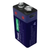 Аккумуляторная батарейка Trust 9V с зарядкой через USB-C (8713439257458)