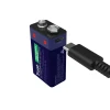 Аккумуляторная батарейка Trust 9V с зарядкой через USB-C (8713439257458)