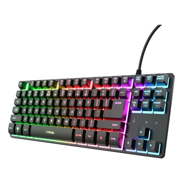Клавиатура Trust GXT 833 Thado TKL (8713439258868)
