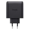 Мережевий зарядний пристрій Trust Maxo GaN 65 Вт 3x USB-C 1x USB-A Black (8713439260670)