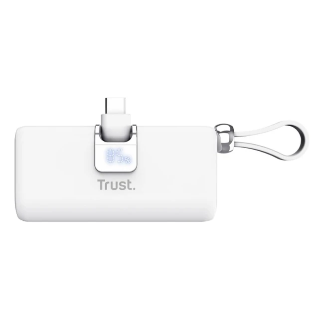 Портативний зарядний пристрій Trust Pacto 5000 mAh White (8713439261059)