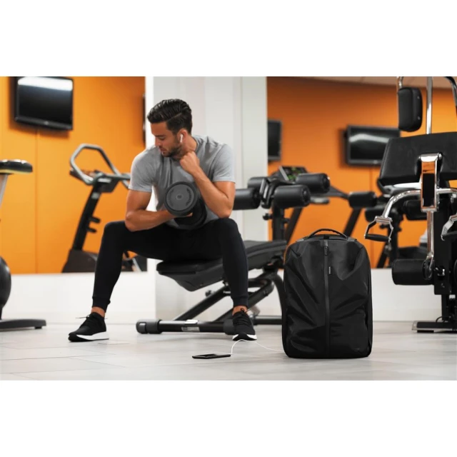 Рюкзак XD Design Flex Gym Bag антикрадій Black (8714612120835)