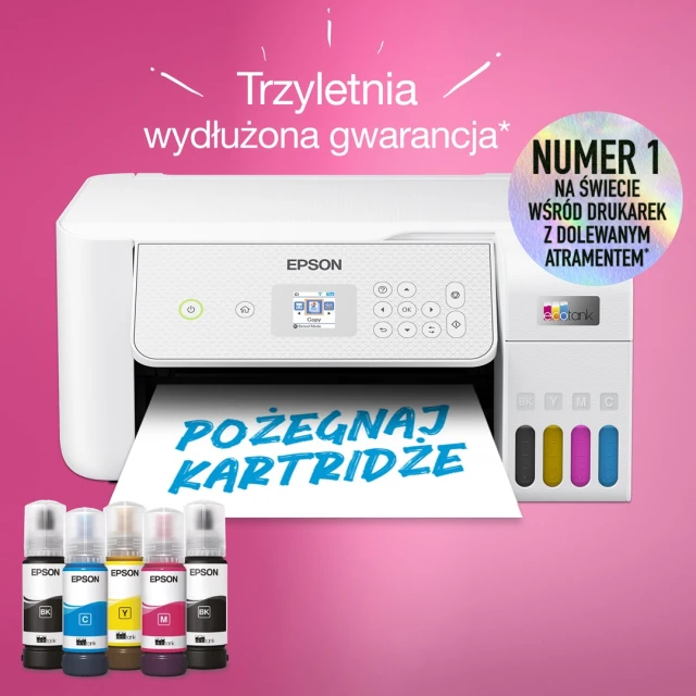Багатофункціональний пристрій Epson EcoTank L3286 Wi-Fi White (8715946727264)