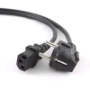 Кабель живлення Gembird PC-186-VDE-3M C13–Schuko 3 м Black (8716309037853)