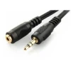 Кабель аудіо подовжувальний Cablexpert Mini-jack 3.5 мм (M) — Mini-jack 3.5 мм (M) 5 м Black (CCA-421S-5M)