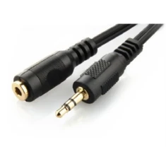 Кабель аудіо подовжувальний Cablexpert Mini-jack 3.5 мм (M) — Mini-jack 3.5 мм (M) 5 м Black (CCA-421S-5M)