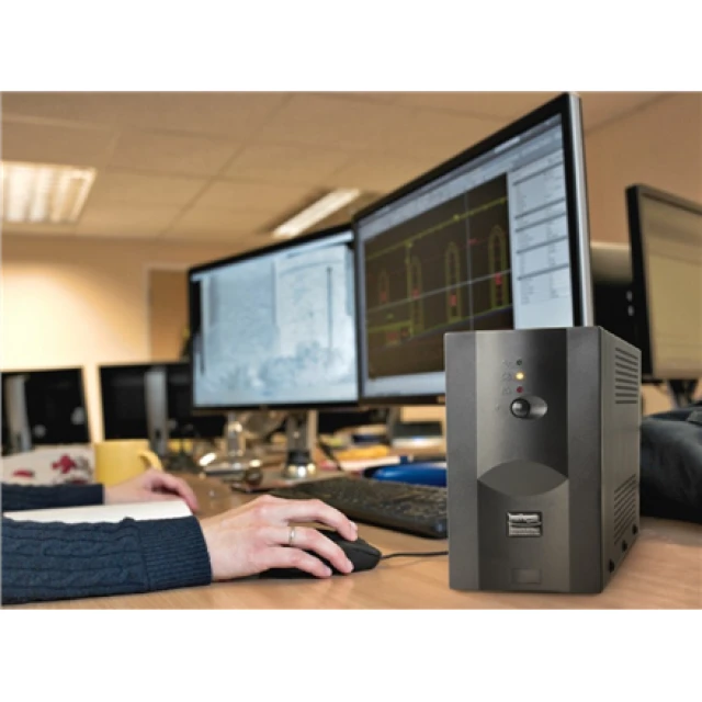 ДБЖ Gembird EnerGenie UPS-PC-1202AP 1200 VA 220 В (8716309047814)