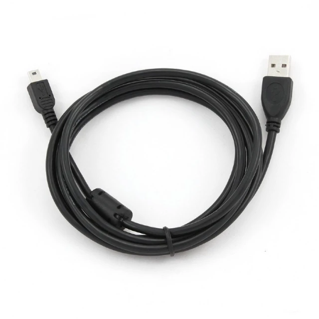 Кабель Cablexpert USB 2.0 AM — Mini USB 1,8 м Black (CCF-USB2-AM5P-6)
