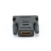 Адаптер Gembird A-HDMI-DVI-2 HDMI F на DVI M Black (8716309054836)