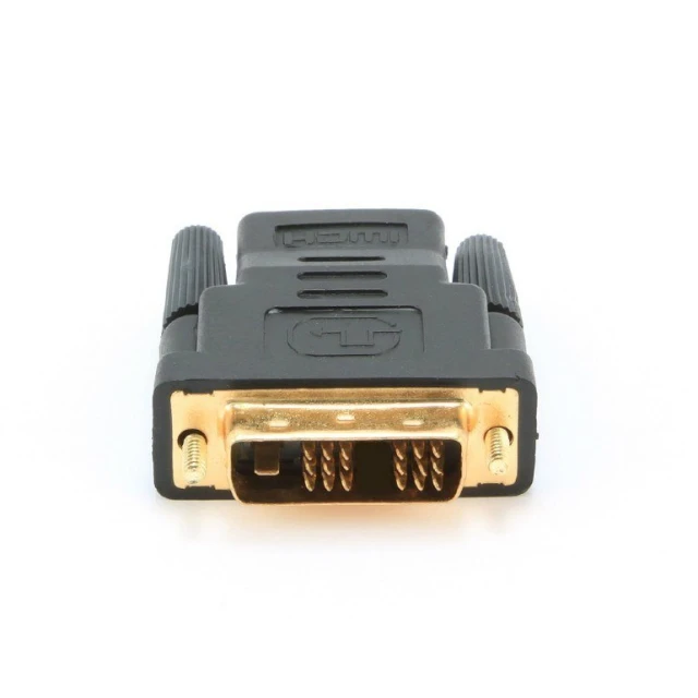 Адаптер Gembird A-HDMI-DVI-2 HDMI F на DVI M Black (8716309054836)