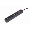 Мережевий фільтр EnerGenie SPG5-C-15 5 розеток 4,5 м Black (8716309065511)