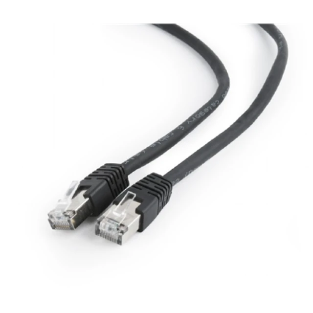 Патч-корд Gembird FTP Cat6 2 м Black (8716309074100)