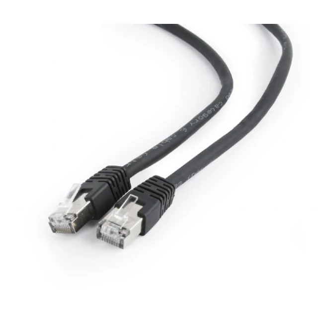 Патч-корд Gembird FTP Cat6 2 м Black (8716309074100)
