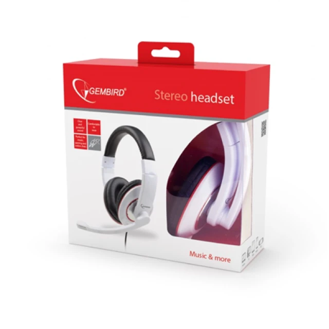 Гарнітура Gembird MHS-001-GW (8716309079501)