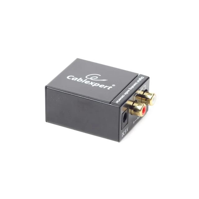Адаптер Gembird DSC-OPT-RCA-001 Toslink на RCA Black (8716309082570)