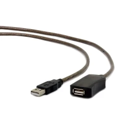 Кабель Gembird USB 2.0 (M) - USB 2.0 (F) 5 м Black (8716309083560)