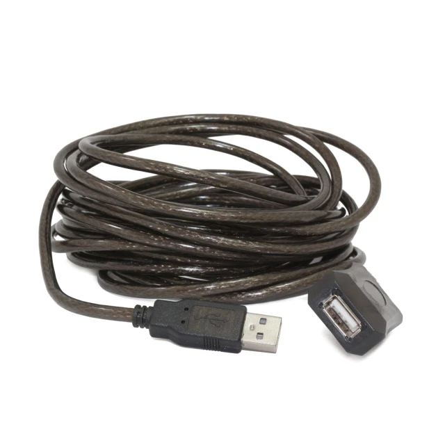 Кабель Gembird USB 2.0 (M) - USB 2.0 (F) 5 м Black (8716309083560)