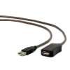 Кабель Gembird USB 2.0 (M) - USB 2.0 (F) 10 м Black (8716309083690)