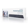 Клавіатура Gembird KB-U-103-RU US розкладка Black (8716309083997)