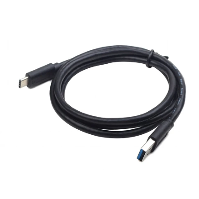 Кабель Cablexpert USB-A to USB-C 3.0 1 м Black (CCP-USB3-AMCM-1M)