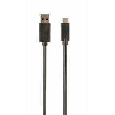 Кабель Cablexpert USB-A to USB-C 3.0 1 м Black (CCP-USB3-AMCM-1M)