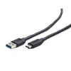 Кабель Cablexpert USB-A to USB-C 3.0 1 м Black (CCP-USB3-AMCM-1M)