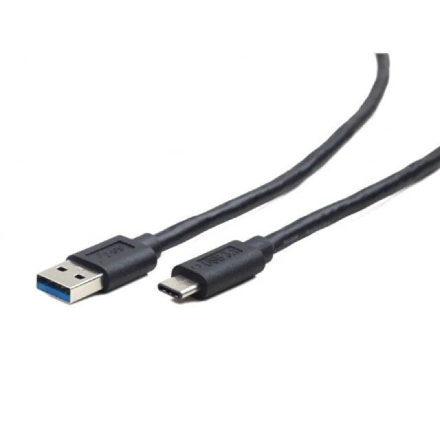 Кабель Cablexpert USB-A to USB-C 3.0 1 м Black (CCP-USB3-AMCM-1M)