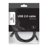 Кабель Gembird CCP-USB2-AMCM-1M USB 2.0 AM–USB-C 1 м Black (8716309086547)