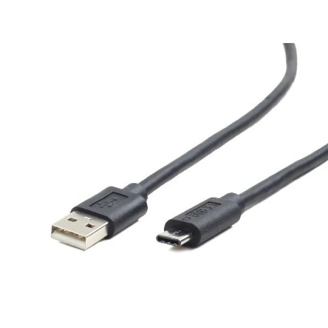 Кабель Gembird CCP-USB2-AMCM-1M USB 2.0 AM–USB-C 1 м Black (8716309086547)