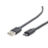 Кабель Gembird CCP-USB2-AMCM-6 USB 2.0 A - USB Type-C 1,8 м Black (8716309086554)