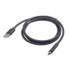 Кабель Gembird CCP-USB2-AMCM-6 USB 2.0 A - USB Type-C 1,8 м Black (8716309086554)