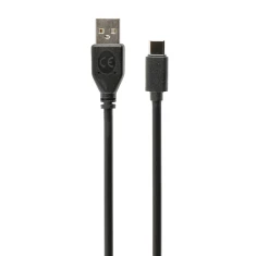 Кабель Gembird CCP-USB2-AMCM-6 USB 2.0 A - USB Type-C 1,8 м Black (8716309086554)