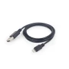 Кабель Gembird CC-USB2-AMLM-1M USB 2.0 — Lightning 1 м Black (8716309087667)
