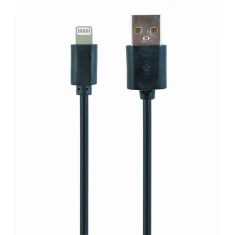 Кабель Gembird CC-USB2-AMLM-1M USB 2.0 — Lightning 1 м Black (8716309087667)
