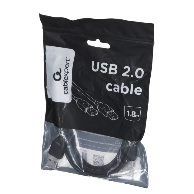 Кабель Gembird CCP-USB2-AMAM-6 USB 2.0 AM–AM 1.8 м Black (8716309090278)