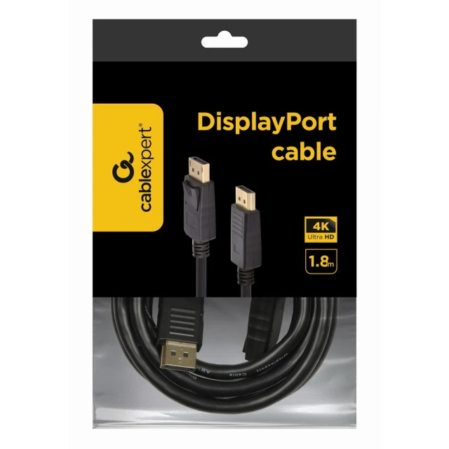 Кабель Gembird DisplayPort — DisplayPort 1.8 м Black (8716309090872)