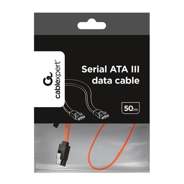 Кабель Gembird CC-SATAM-DATA SATA — SATA 0.5 м Red (8716309093385)