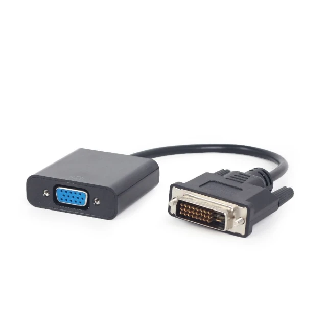 Адаптер Gembird A-DVID-VGAF-01 DVI-D M на D-Sub (VGA) F 0.2 м Black (8716309096454)
